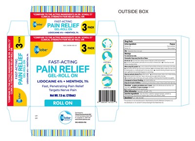 409203 4 Percent Lidocaine 1 Percent Menthol Roll-on 3pk (409203 4 Percent Lidocaine 1 Percent Menthol Roll On 3pk)